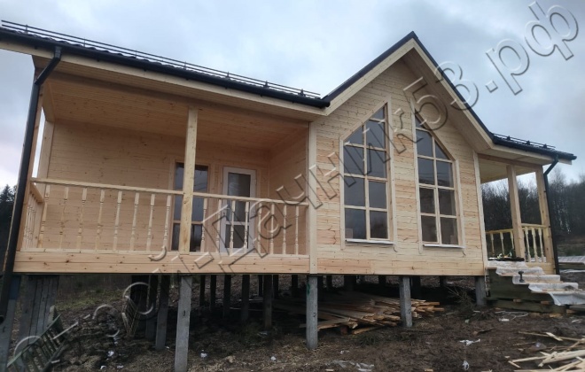 1 Каркасный дом Д-142, 11.5x8м, 92М², Московская область, Истринский район, деревня Бужарово (7)